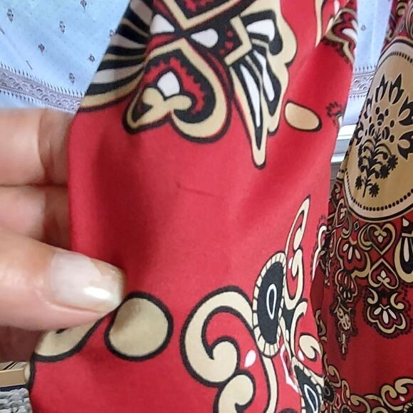 INC International Concepts Women’s Long Casual Blouse Size L - Picture 8 of 8